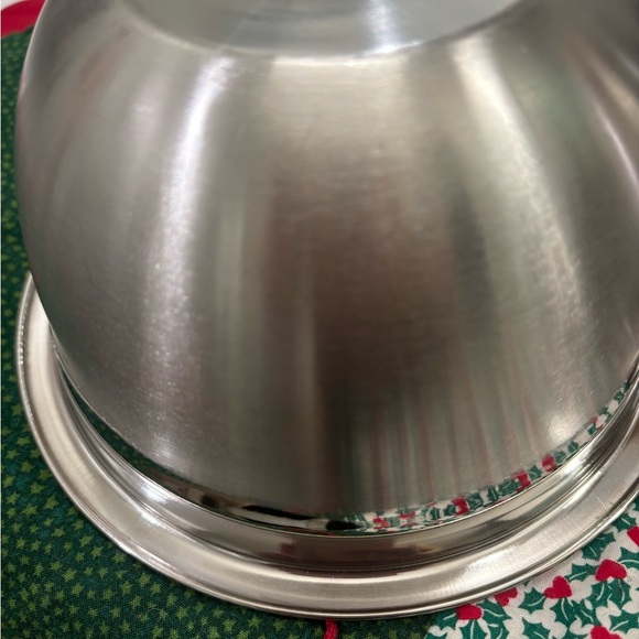 Set Of 3 Mixing Bowls Stainless Steel Gently Loved Condition Final Sale - Picture 5 of 9